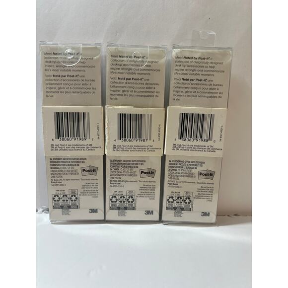 3 Pks Noted by Post-it Felt Tip Pens Fine Point 0.5 mm, Assorted Barrel Colors, - Picture 2 of 2